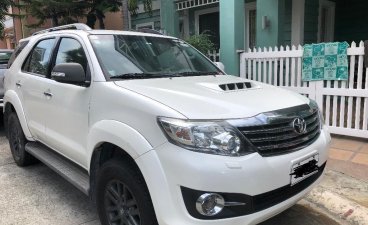 White Toyota Fortuner 2015 for sale in Muntinlupa City