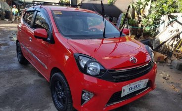 Selling Red Toyota Wigo 2016 in Manila