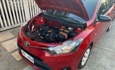 Red Toyota Vios for sale in Manual