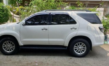 White Toyota Fortuner for sale in Makita city