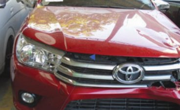 Sell Red Toyota Hilux in Bacolod