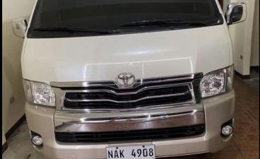 White Toyota Hiace Super Grandia for sale in Manila