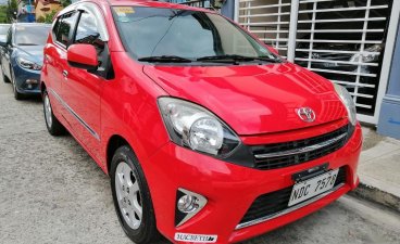 Red Toyota Wigo for sale in Manila