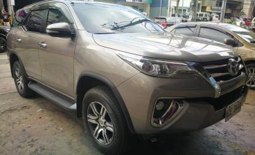 Silver Toyota Fortuner 2017 for sale in Quezon City