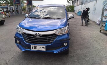 Blue Toyota Avanza 2016 for sale in Caloocan