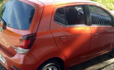 Selling Orange Toyota Wigo in Apalit