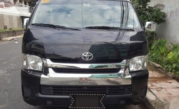 Sell Black 2018 Toyota Hiace Super Grandia in Quezon City