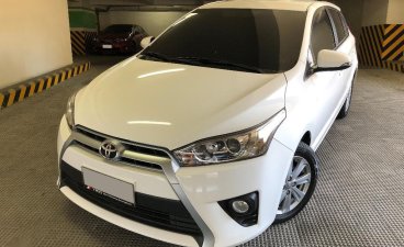 White Toyota Yaris 2017 for sale in Manila