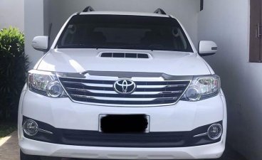 Pearl White Toyota Fortuner for sale in Manila