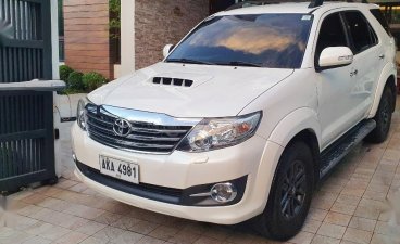 Sell Pearl White 2015 Toyota Fortuner in Banaue