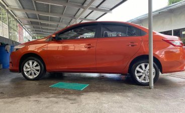 Orange Toyota Vios 2018 for sale in Quezon City