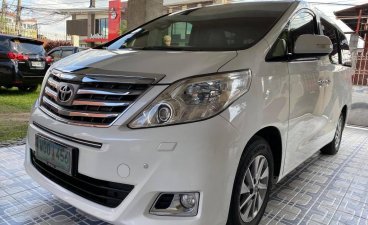 Selling White Toyota Alphard 2013 in Quezon City