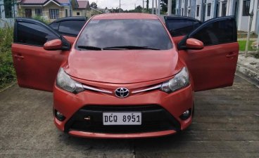 Sell Orange 2016 Toyota Vios in Quezon