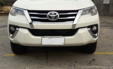 White Toyota Fortuner 2017 for sale in Malolos