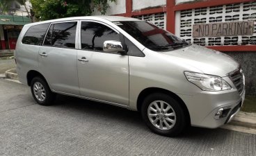 Silver Toyota Innova 2016 for sale in Quezon City