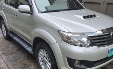 Sell Silver 2014 Toyota Fortuner in Parañaque