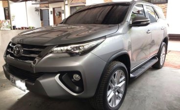 Silver Toyota Fortuner 2017 for sale in Lipa City