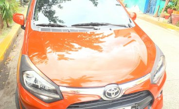 Selling Orange Toyota Wigo 2017 in Pasay