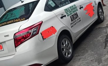 White Toyota Vios 2016 for sale in Quezon