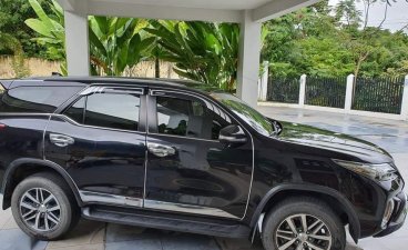 Black Toyota Fortuner 2017 for sale in Cebu