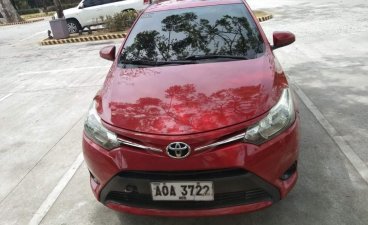 Red Toyota Vios 2015 for sale in San Antonio