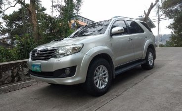 Silver Toyota Fortuner 2013 for sale in San Isidro