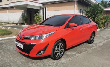 Selling Red Toyota Vios 2019 in Mandaue