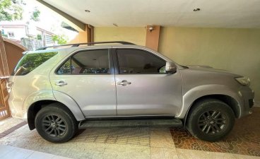 Silver Toyota Fortuner 2015 for sale in Carmona