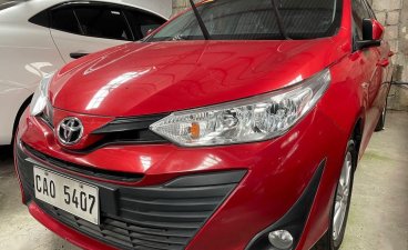 Red Toyota Vios 2019 for sale in Quezon