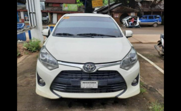 Selling White Toyota Wigo 2019 in Caloocan