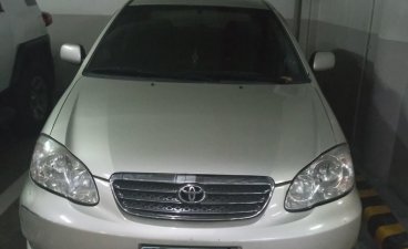 Selling Silver Toyota Corolla Altis 2004