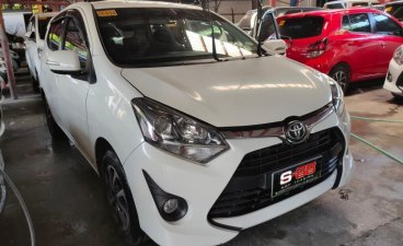 White Toyota Wigo 2019 for sale in Quezon