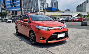 Selling Orange Toyota Vios 2017 in Pasig