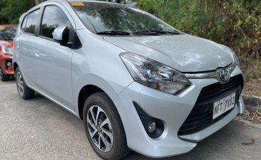 Silver Toyota Wigo 2019