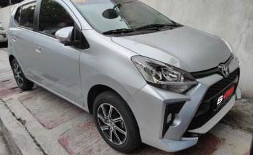 Silver Toyota Wigo 2021
