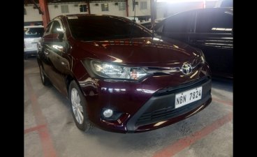 Red Toyota Vios 2017 for sale in Quezon