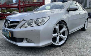Silver Toyota Camry 2013 
