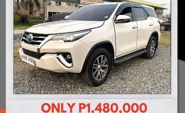  White Toyota Fortuner 2019