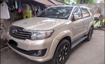 Silver Toyota Fortuner 2012