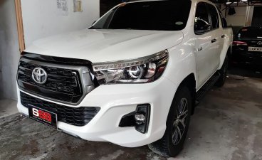 White Toyota Hilux Conquest 2.4 4x2 2019 