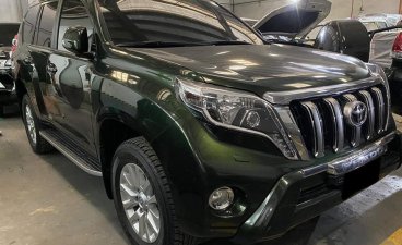 Green Toyota Land Cruiser Prado 2015 for sale in Quezon