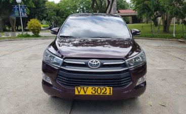 Red Toyota Innova 2017 for sale in Balete