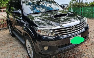 Black Toyota Fortuner 2013 for sale in Mandaue