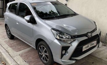 Selling Silver Toyota Wigo 2020 in Quezon