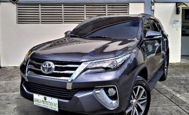 Black Toyota Fortuner 2017 for sale in Manila