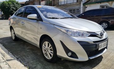 Selling Pearl White Toyota Vios 2019 in Quezon