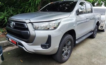Selling Brightsilver Toyota Hilux 2021 in Quezon