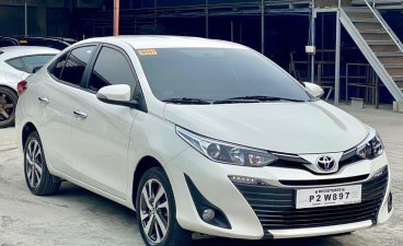 Pearl White Toyota Vios 2019 for sale in Makati