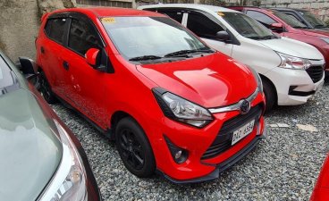 Red Toyota Wigo 2020 for sale in Quezon