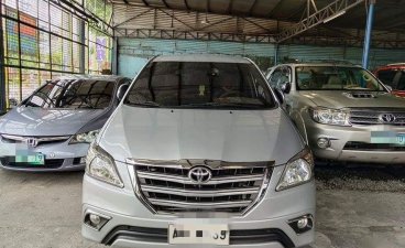 Brightsilver Toyota Innova 2015 for sale in Quezon
